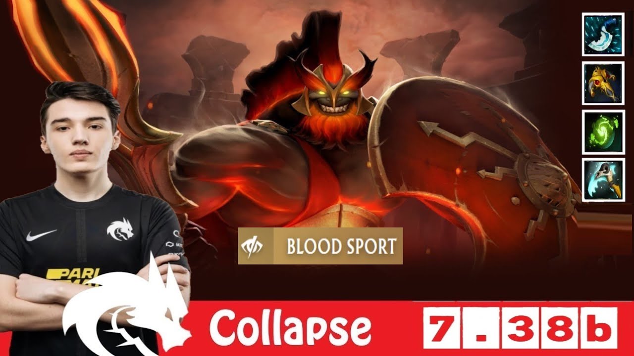 [DOTA 2] TSpirit.Collapse  MARS [OFFLANE] [7.38b]