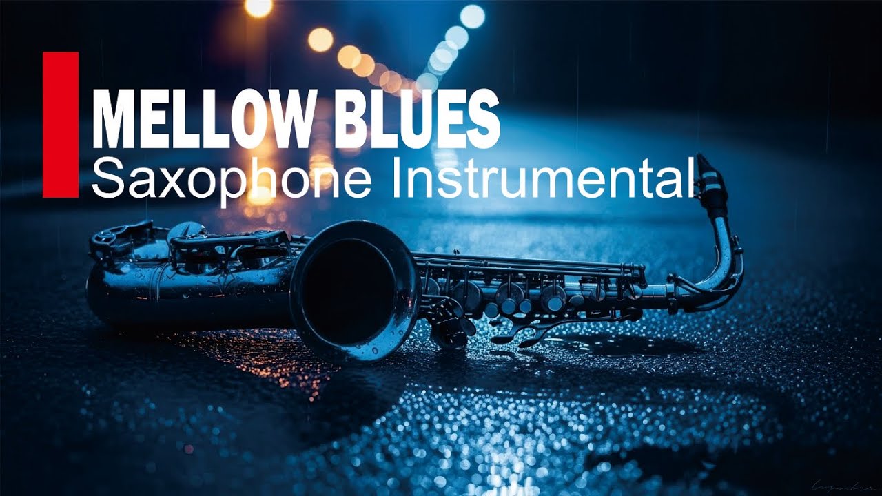 Smooth Blues Sax Instrumental | Cozy Night Vibes