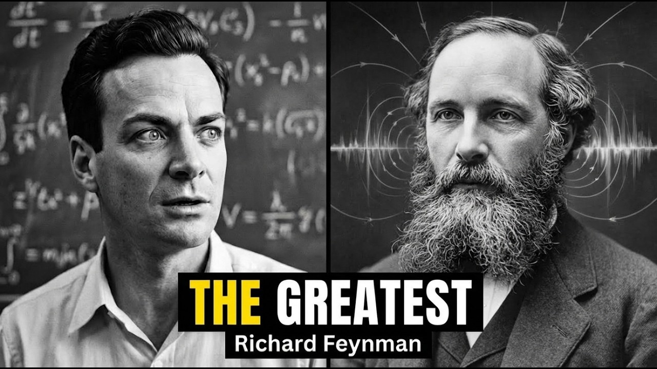 Richard Feynman Explains Why MAXWELL Was The Greatest Physicist Who Ever Lived