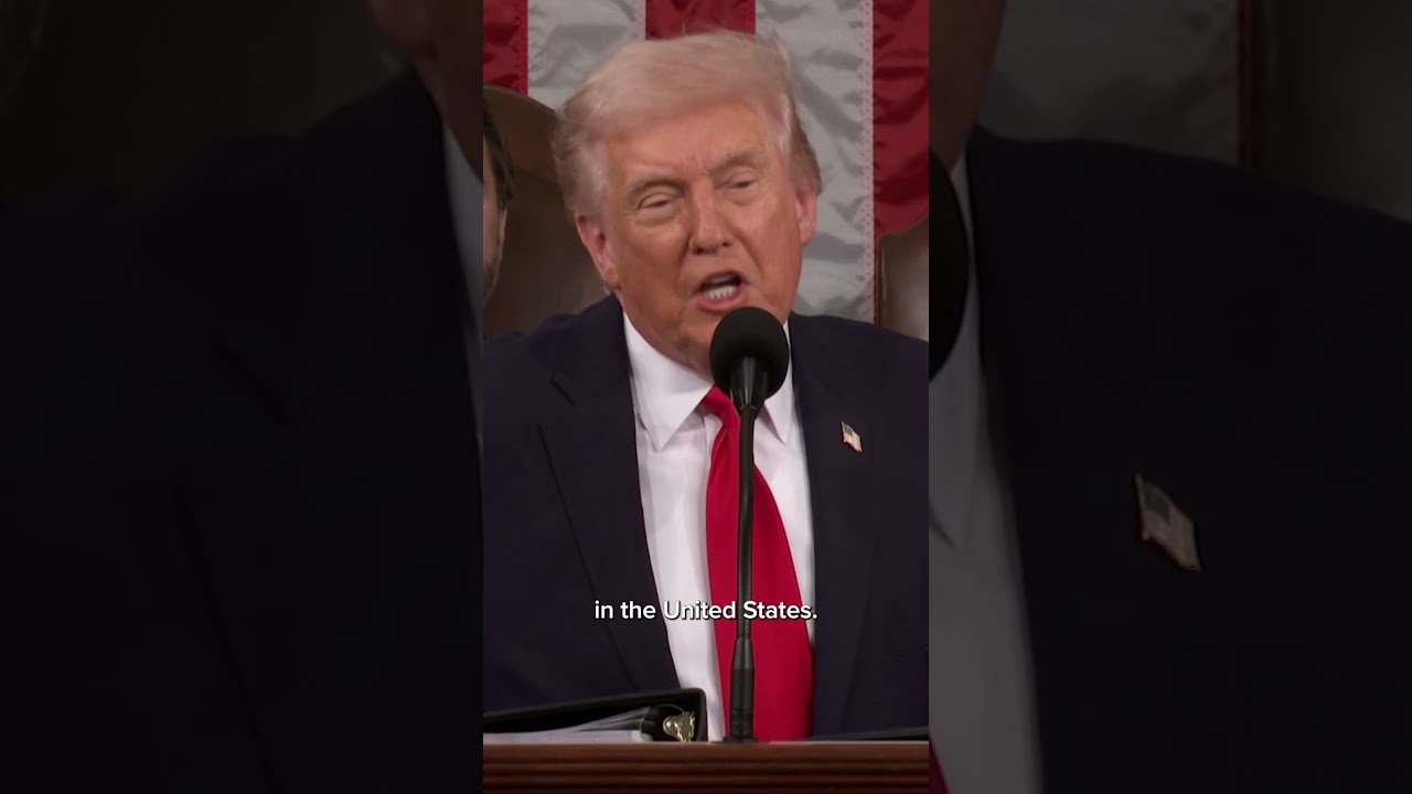 Trump touts stock market highs during SOTU address