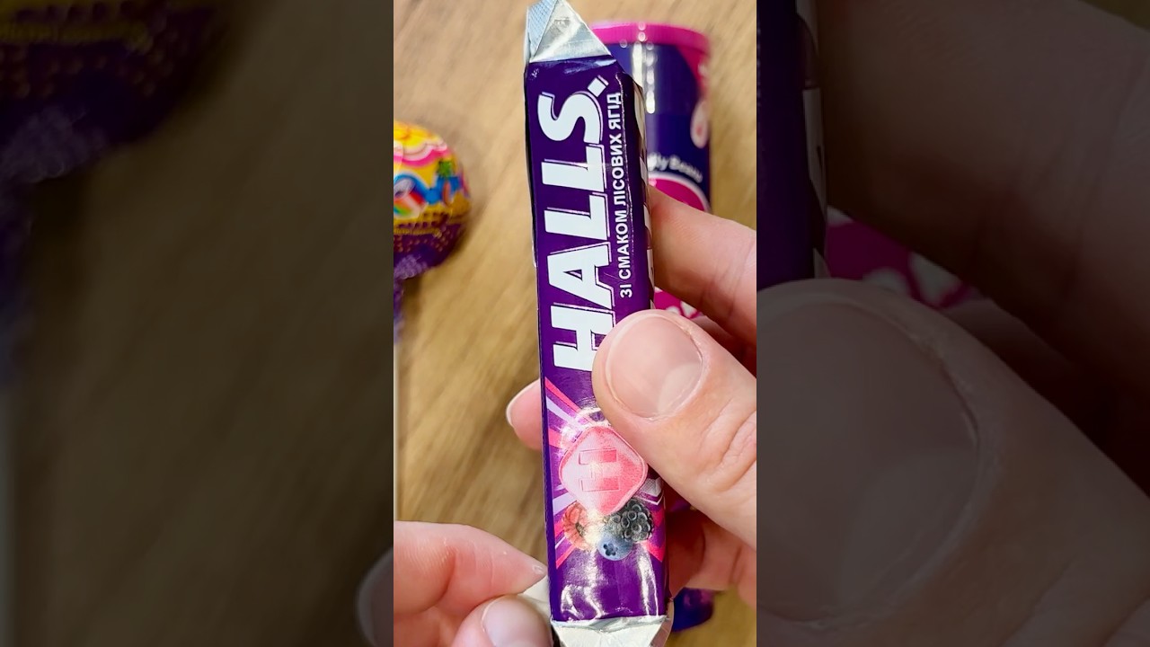 ASMR Halls Candy opening 