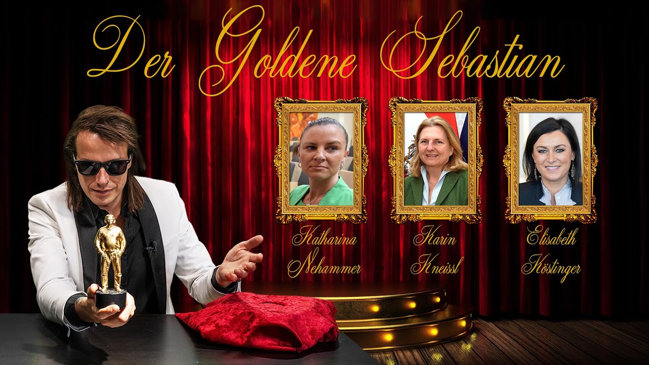 Marco Pogo: Der Goldene Sebastian 🏆 Nehammer, Kneissl, Köstinger
