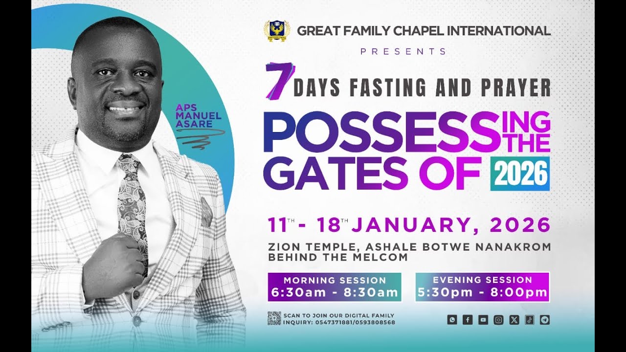 POSSESSING THE GATES OF 2026 || DAY 4 EVENING SESSION  ||  14TH JANUARY, 2026 ||