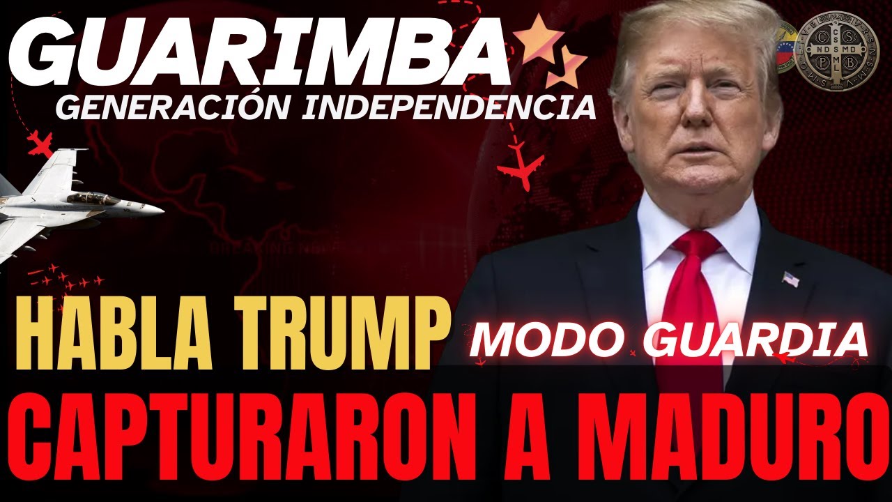 🔴 VENEZUELA EN VIVO - CAY&Oacute; MADURO - HABLA TRUMP EN VIVO - COBERTURA ININTERRUMPIDA