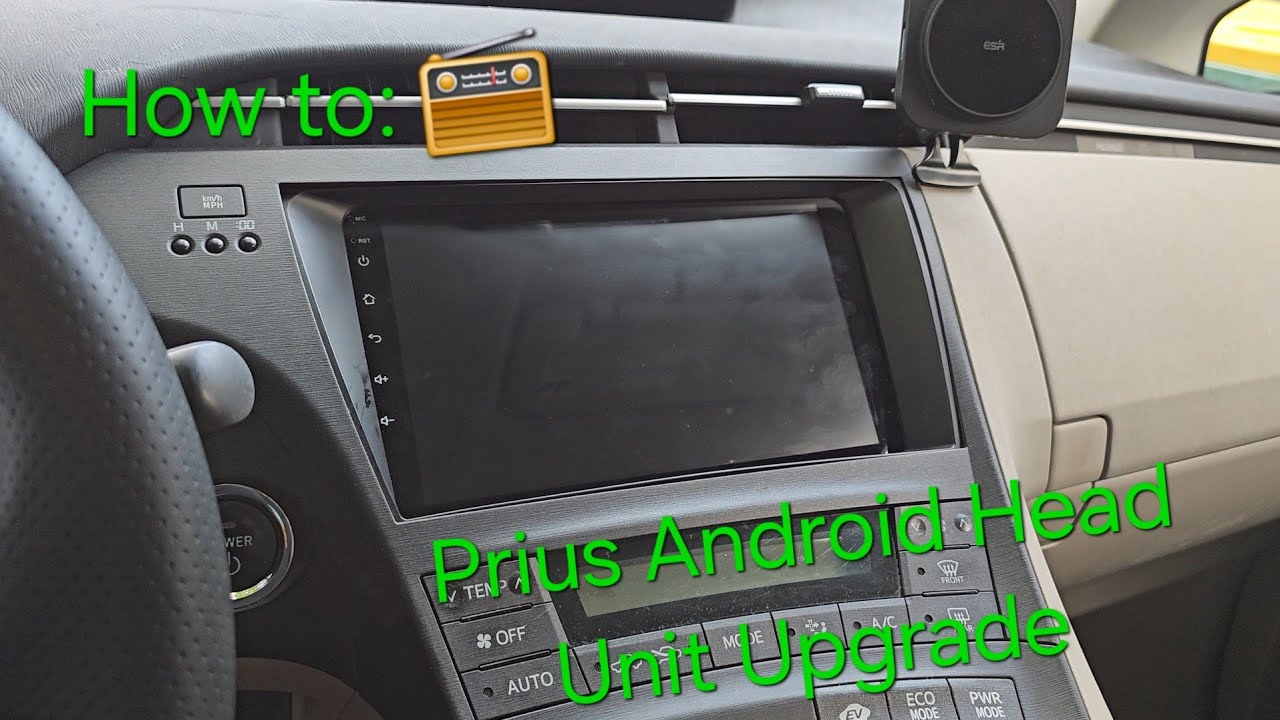 2010-2015 Prius Android Head Unit Upgrade