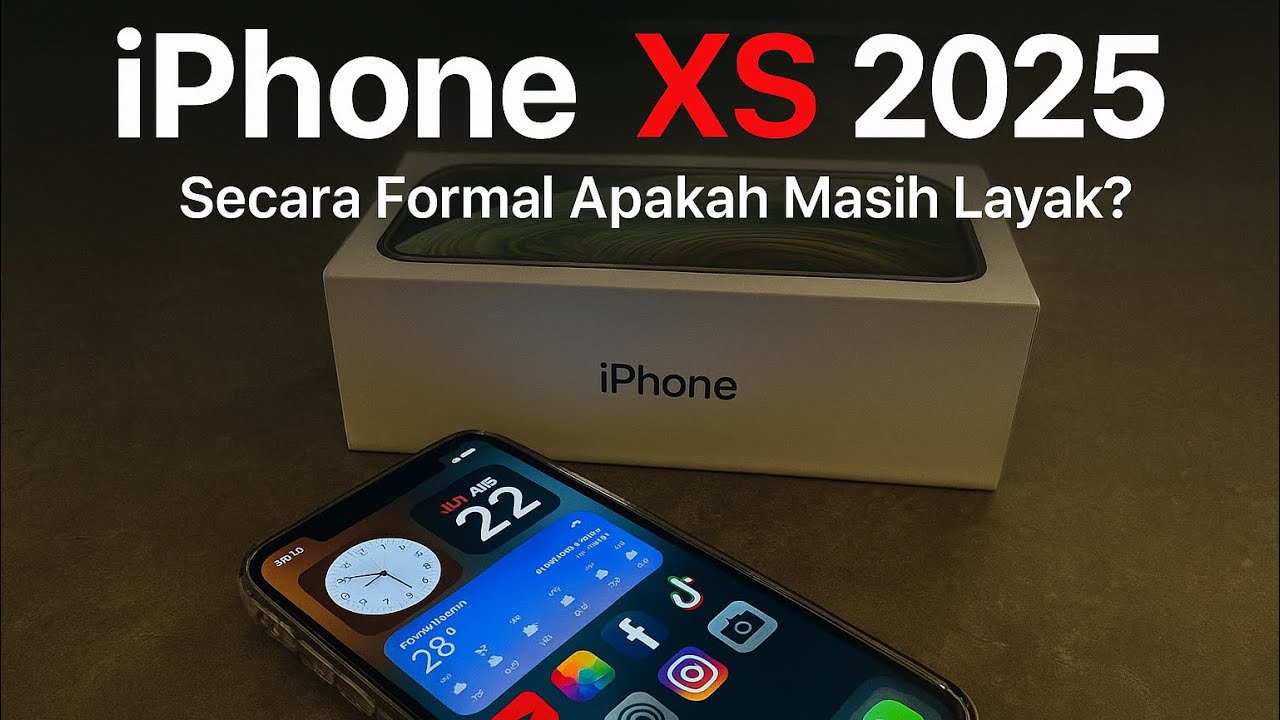 IPHONE XS DI TAHUN 2025 APAKAH LAYAK ?