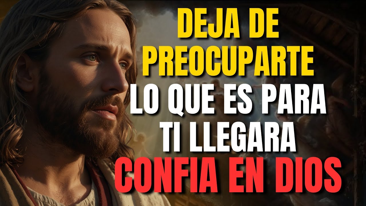 DIOS TE DICE HOY: DEJA DE PREOCUPARTE, TU MILAGRO ESTÁ EN CAMINO Y NADA LO DETENDRÁ