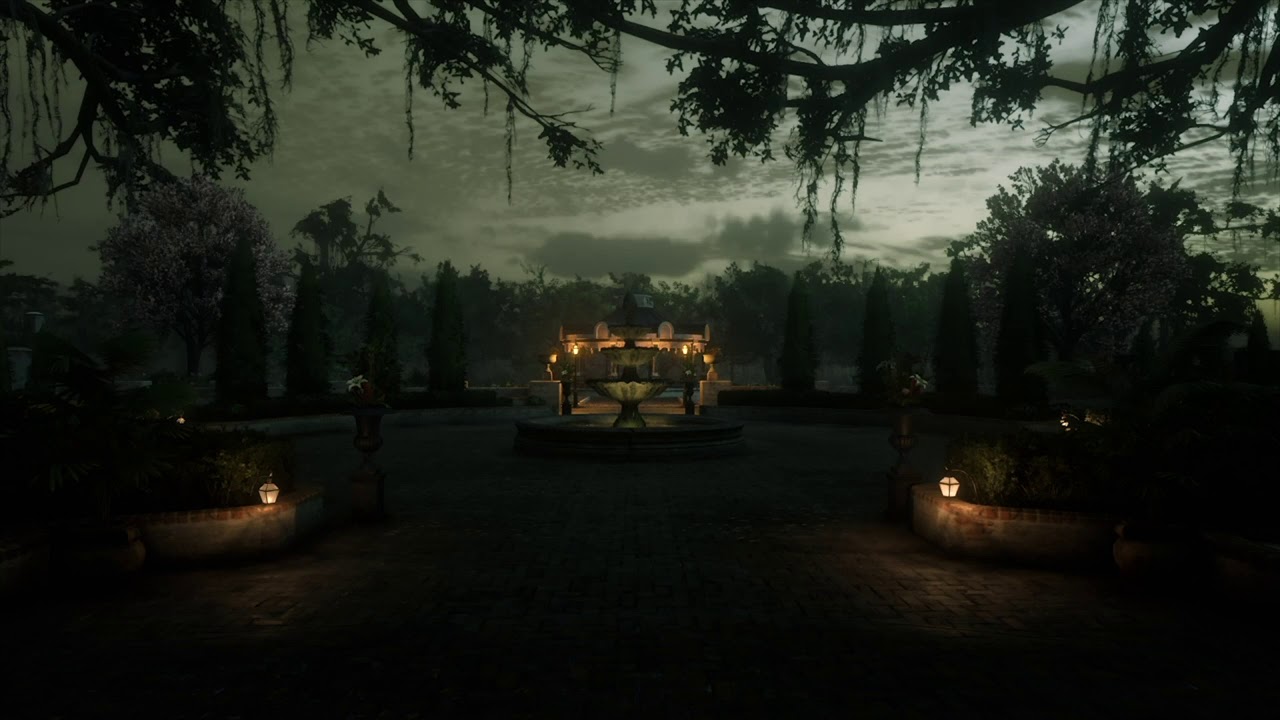 Red Dead Redemption 2 - Saint Denis Ambiance (swamp sounds, frogs, bugs, birds, clocktower)