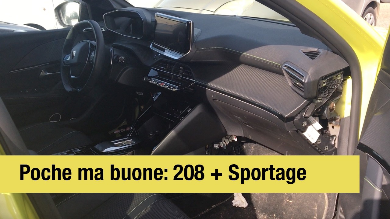 Roma, nuovi ritrovamenti di auto rubate nel quadrante est. La Peugeot 208 a poche ore dal furto.