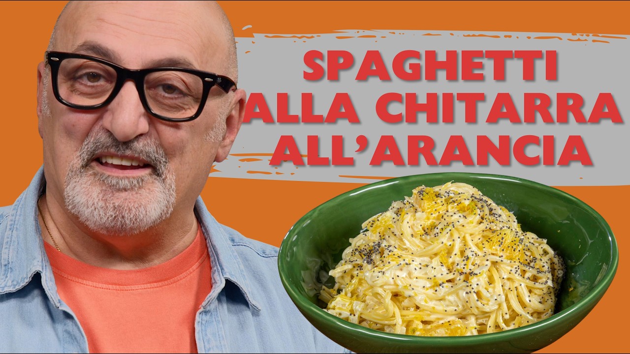 Spaghetti alla Chitarra all&rsquo;Arancia 🍊 Ricetta Gourmet Facile