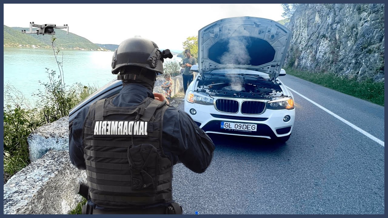 Jandarmii și Mașina Stricată! Probleme la 600 km de casă.