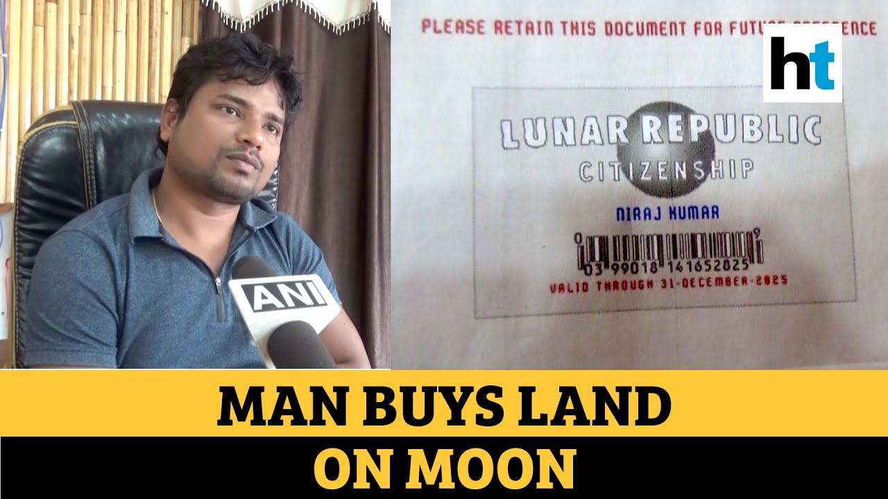 Bihar businessman buys land on the moon, find out how much it cost