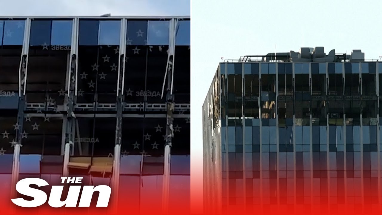 High rise building damaged in Moscow as Russia says it thwarted Ukraine drone attack