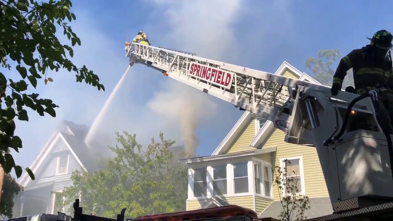 Fire in Springfield's McKnight neighborhood heavily damages 100-year-old home