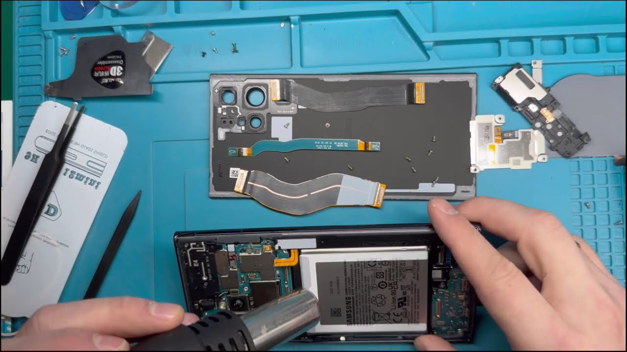 ✅Proces wymiany baterii Samsung S22 Ultra/ Battery replacement in Samsung S22 Ultra📱