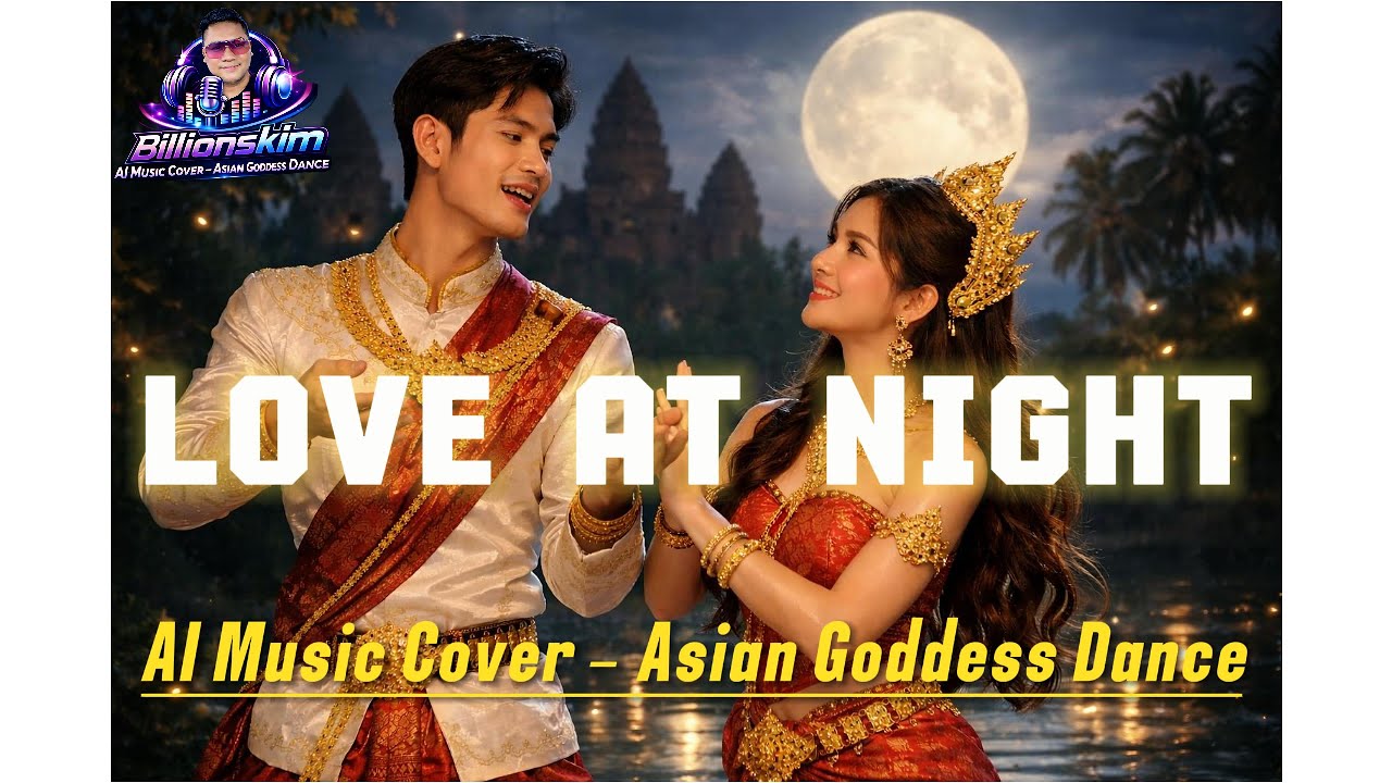 Love at night  🎵AI Music Cover #billionskim#musiquekhmer2025#madison#khmersong #AsianGoddessDance