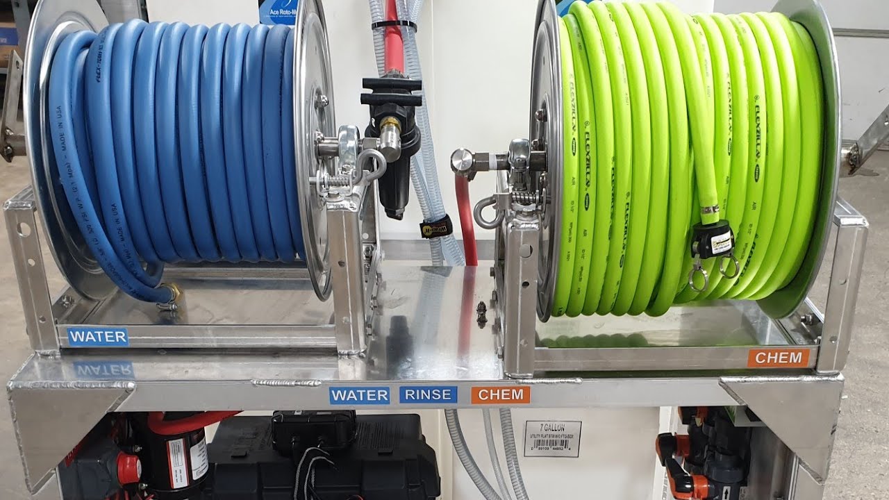 @midwestwashingequipmentllc1209 Cyclone 12 Volt Soft Wash Skid