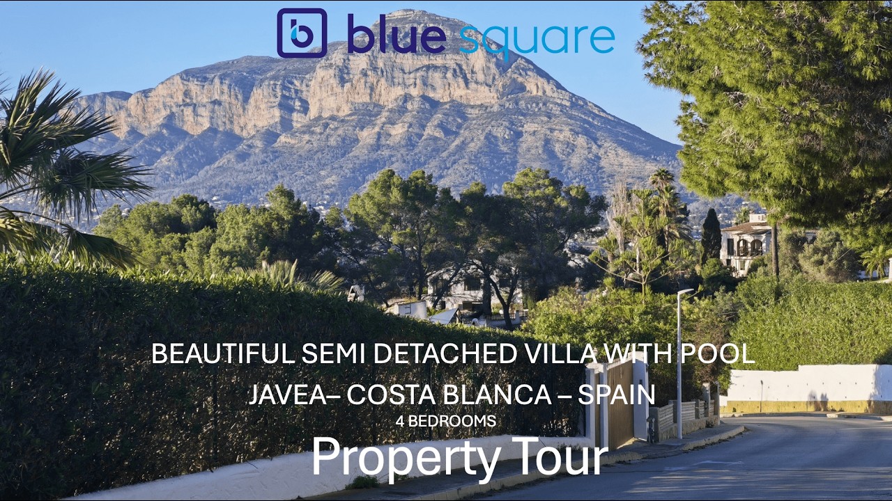 For sale: Beautiful Semi-Detached Villa in Jávea I BLUE SQUARE I REF 019372