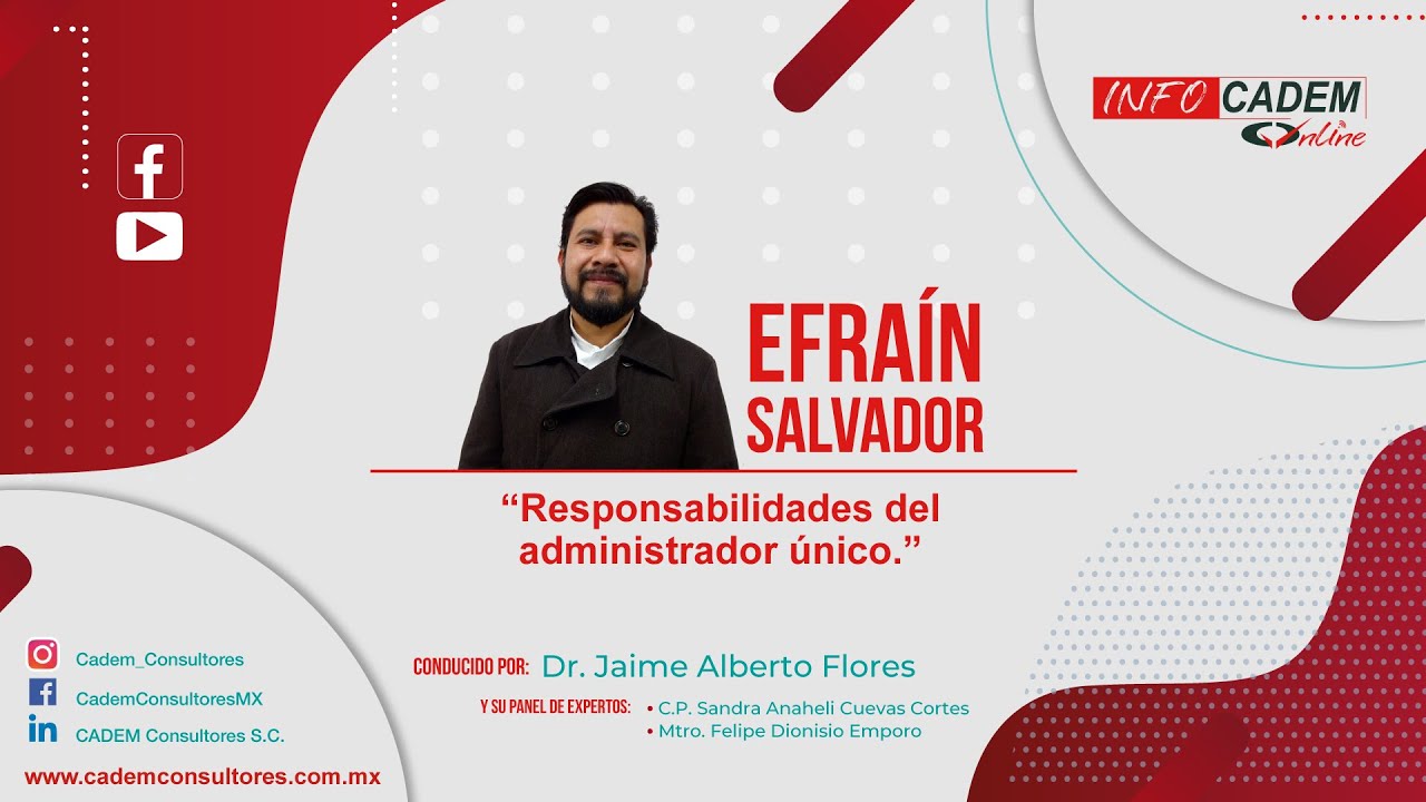 Cap. 64 | Responsabilidades del administrador &uacute;nico | InfoCadem Online