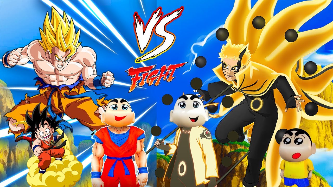 GTA 5 - GOKU VS NARUTO SHINCHAN FIGHT TOURNAMENT (MALAYALAM)