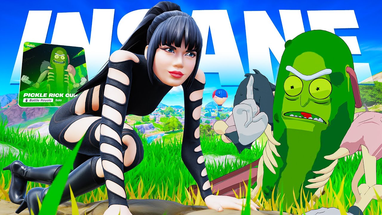 How I WON The Pickle Rick Skin EARLY! 🏆