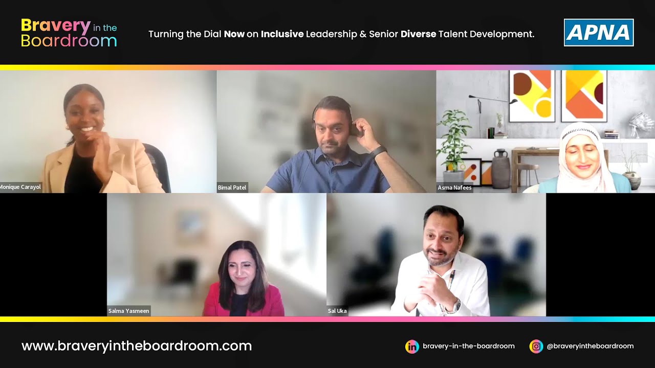 Bravery In The Boardroom X APNA Live Webinar | South Asian Heritage Month