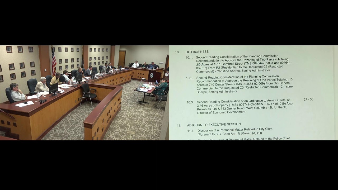 City of West Columbia October 2025 Regular Council Meeting - Part 1