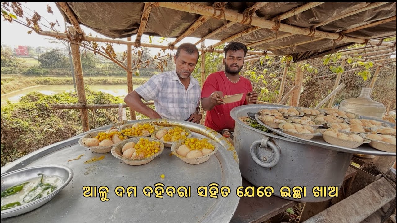 ଆଳୁ ଦମ୍ ଦହିବରା ଅସୀମିତ ll #odiavlog #foodvlog #odiavlog -