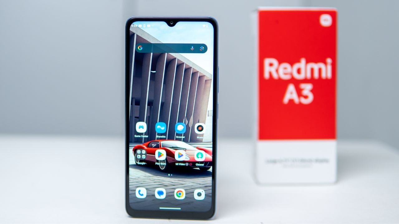Redmi A3 Unboxing and Review