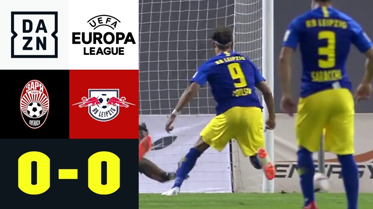 Timo Werner und Co. treffen das Tor nicht: Luhansk - Leipzig 0:0 | Highlights | Europa-League-Quali
