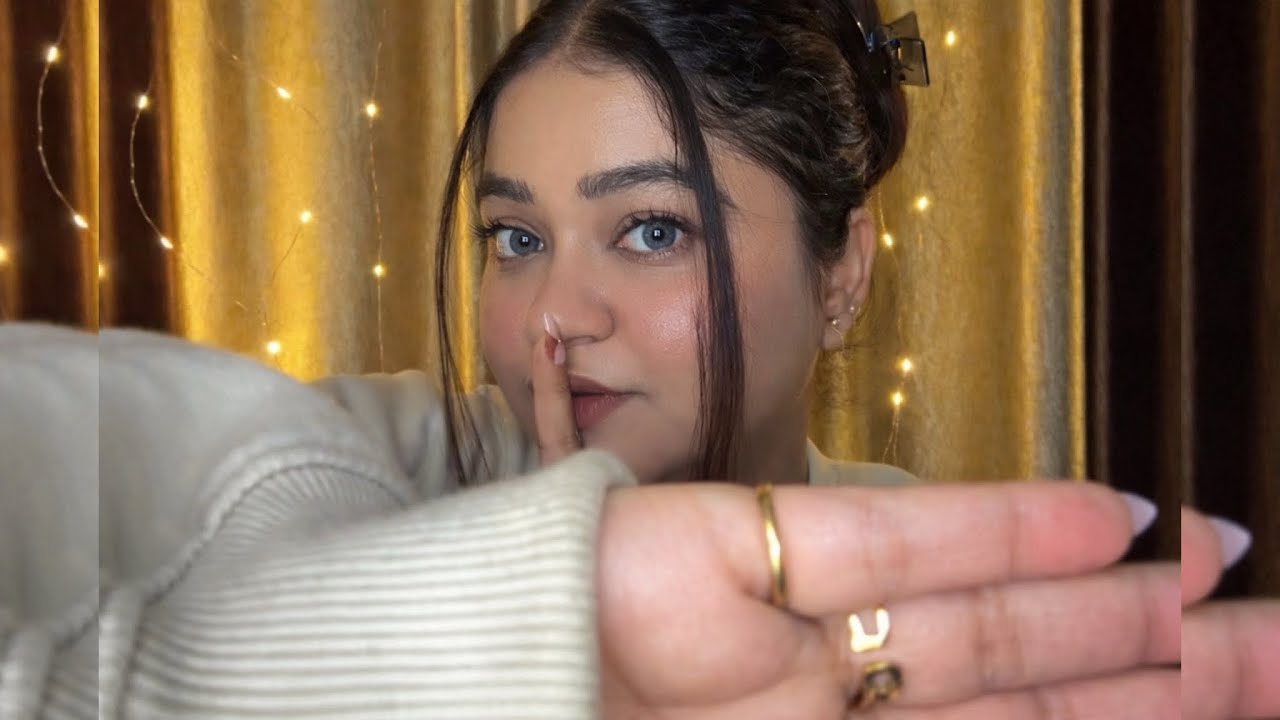 ASMR Shushing You(Shhhh) To Sleep and Covering Your Mouth🤫✨