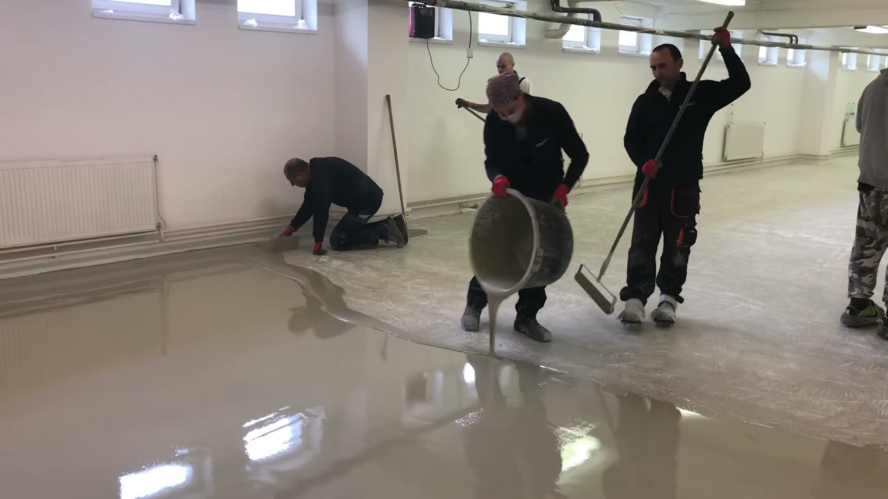 Liata podlaha Sika Purcem 24