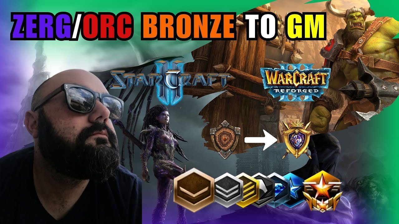 Bronze to GM | WC3 into SC2 | Back Seating Allowed on this car ride