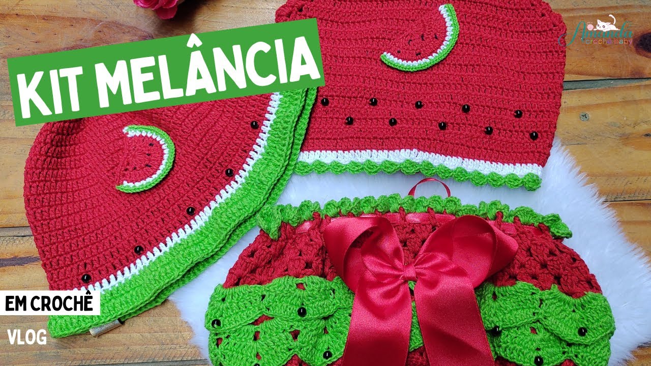 kit Melancia 🍉 Tam 1 ano
