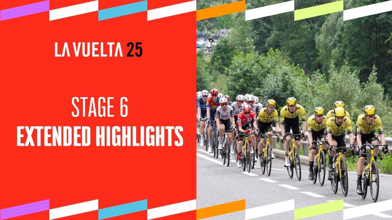 Extended Highlights - Stage 6 - La Vuelta 2025