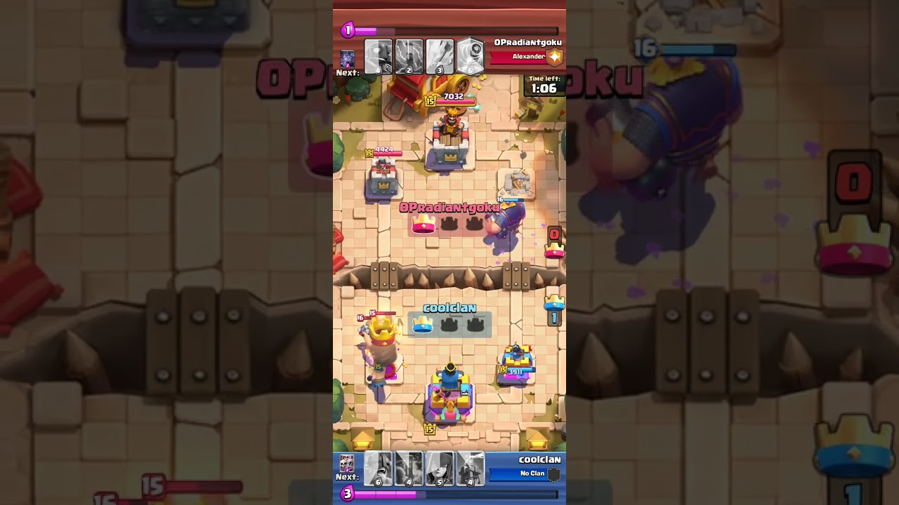 Clash Royale pushup to 1100 trophies whiteout any  pay to win "Buy the battlepass" tactics !