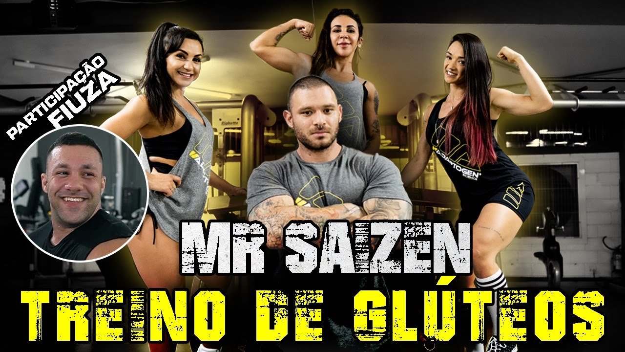 TREINO COMPLETO DE GLUTEOS *Mr Saizen no comando*