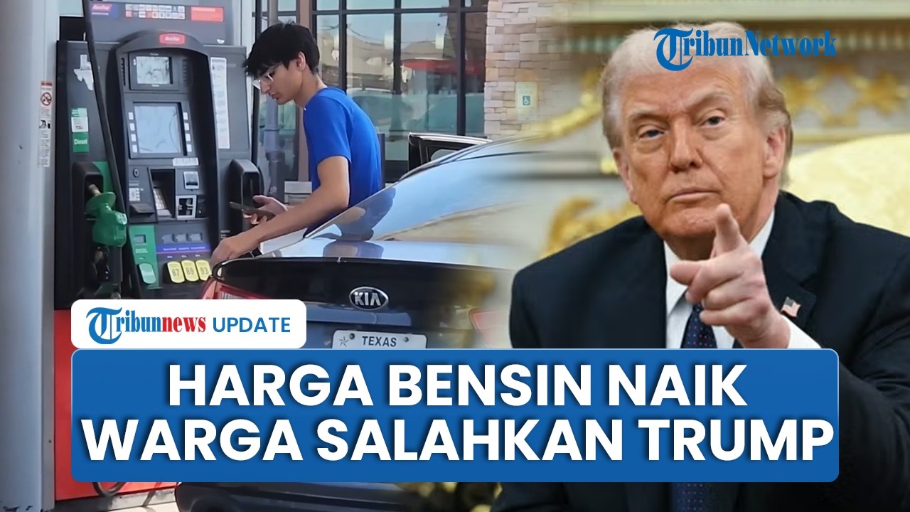 AS Kena Getahnya seusai Serang Iran, Harga Bensin Melonjak Buat Warga Marah Salahkan Trump