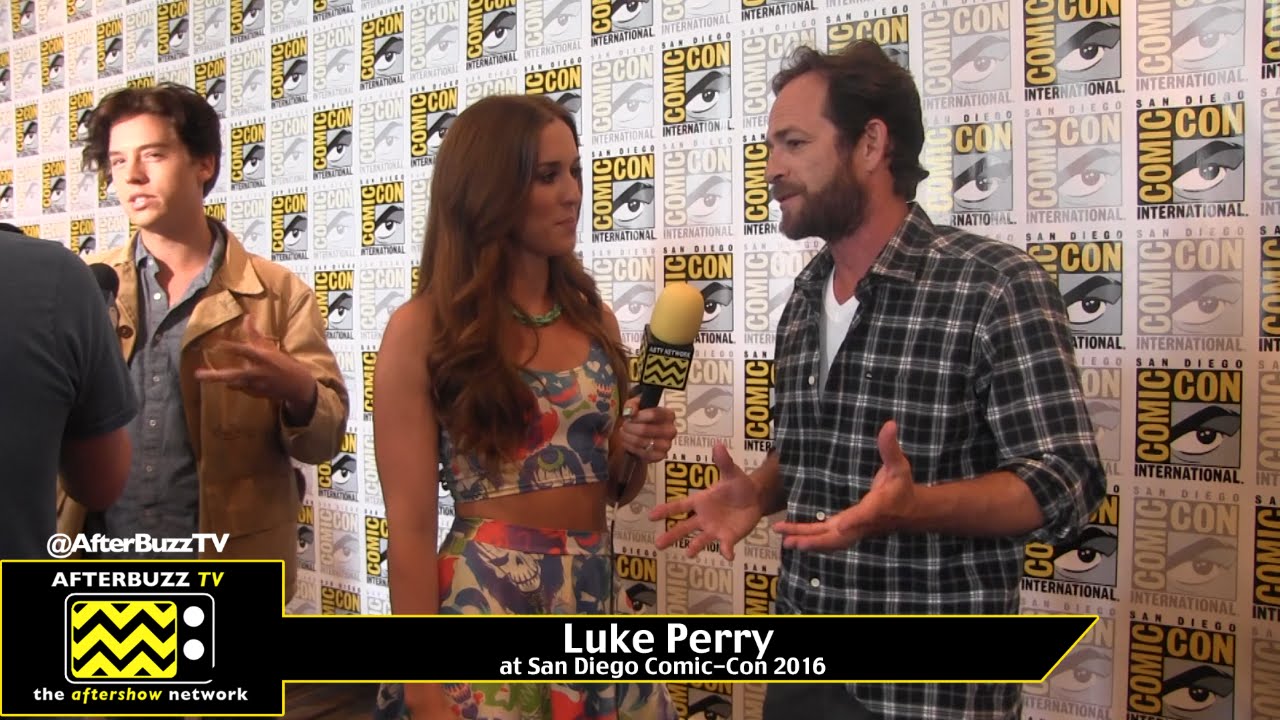 Luke Perry (Riverdale) at San Diego Comic-Con 2016