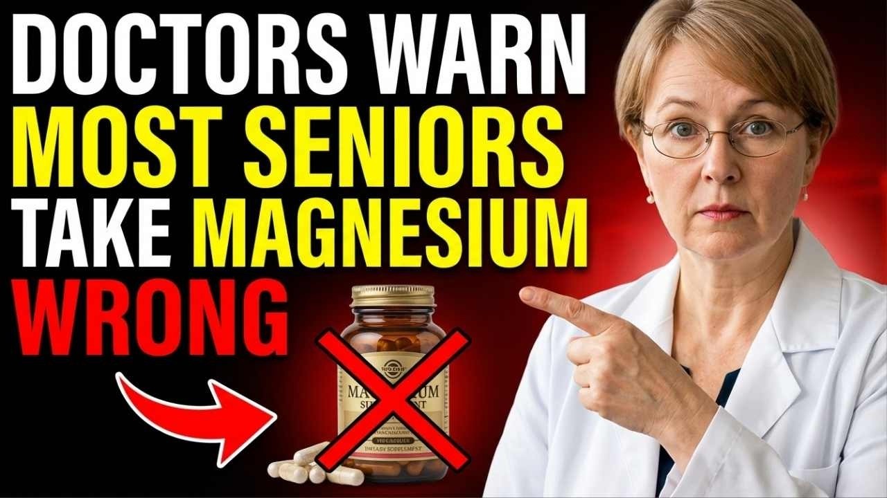 Stop Taking Magnesium Like This — Most Seniors Make This Mistake