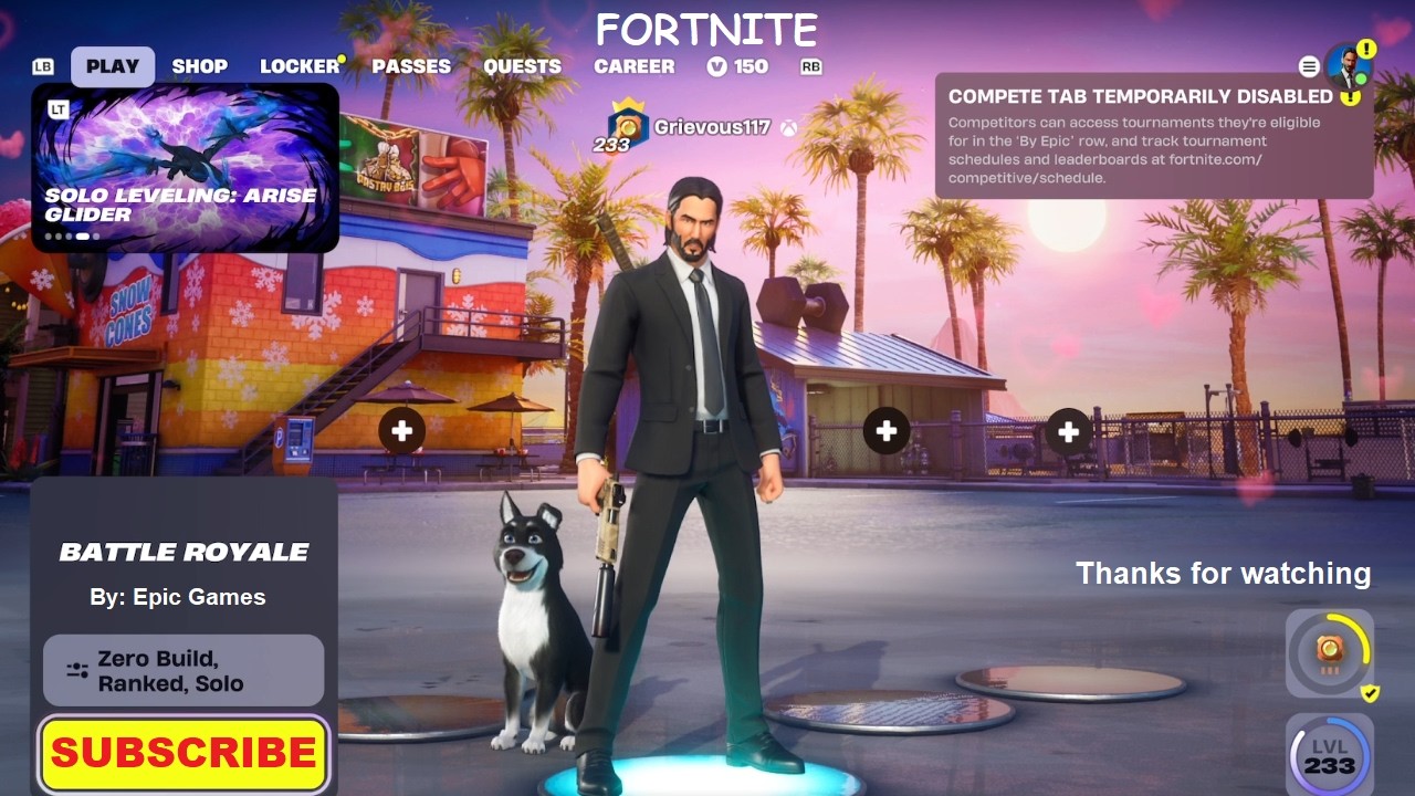 Fortnite: Battle Royale Solo Gameplay