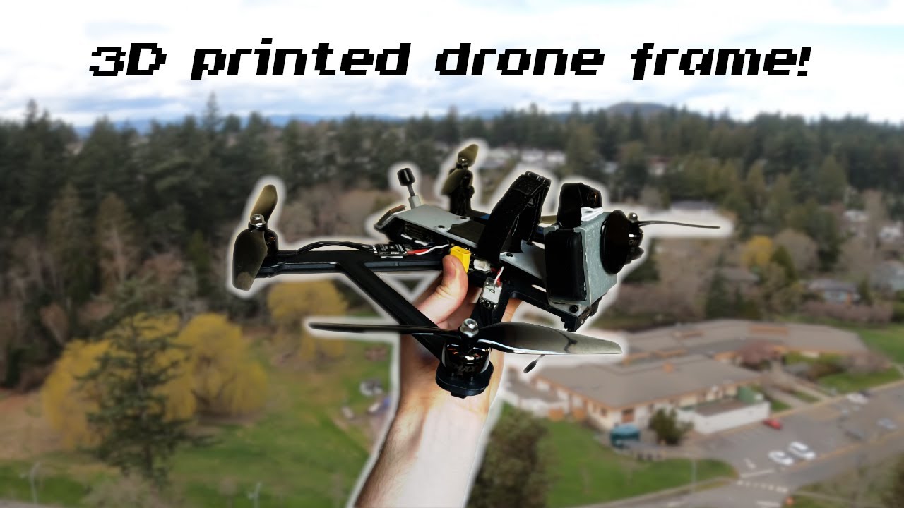 3D printing an FPV drone that isn't bad