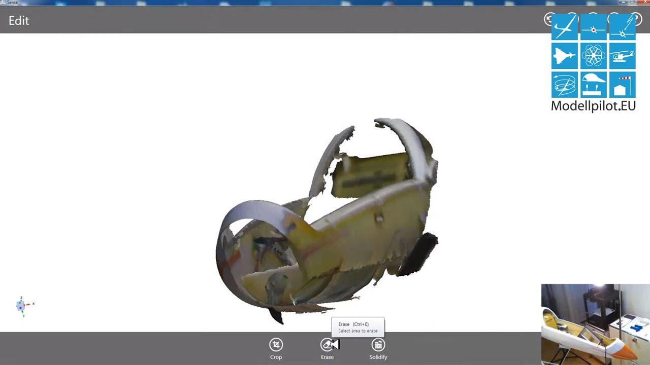 3D-SCAN EINES COCKPITS - SCALE MODELLBAU MIT 3D-DRUCK VIDEO FACHBEITRAG