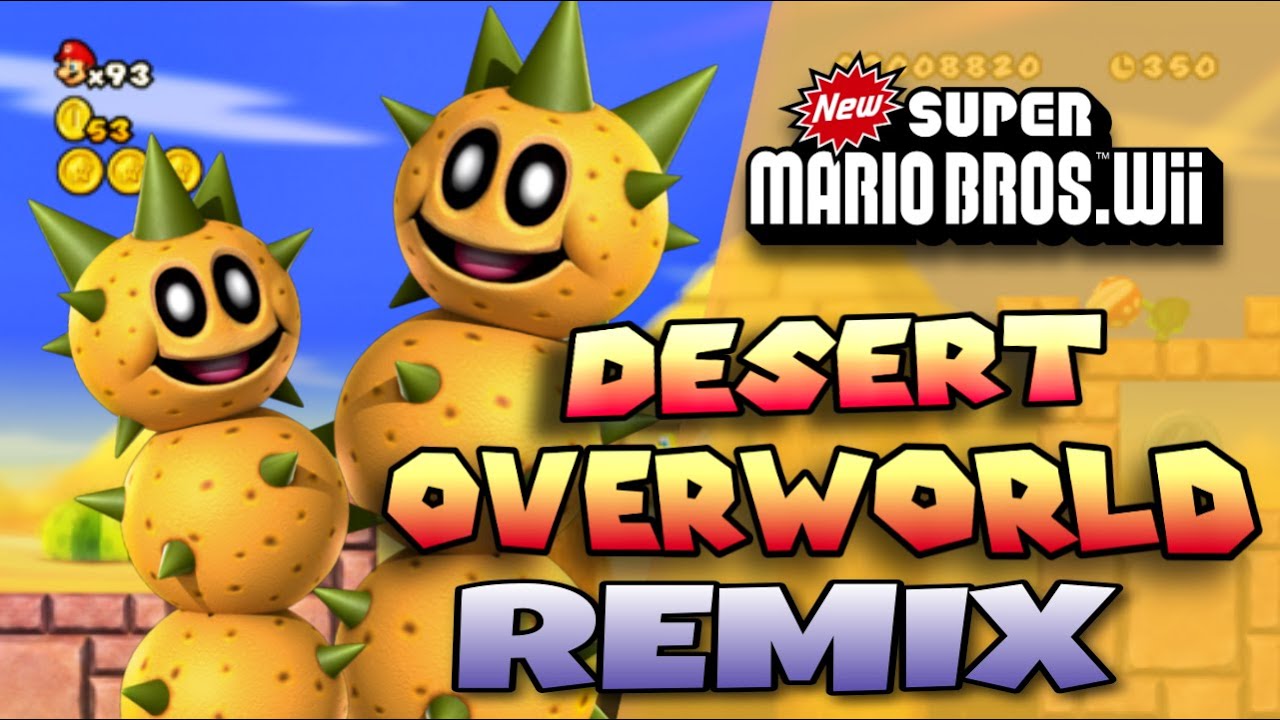 New Super Mario Bros. Wii - Desert Overworld (Sario TG Remix)