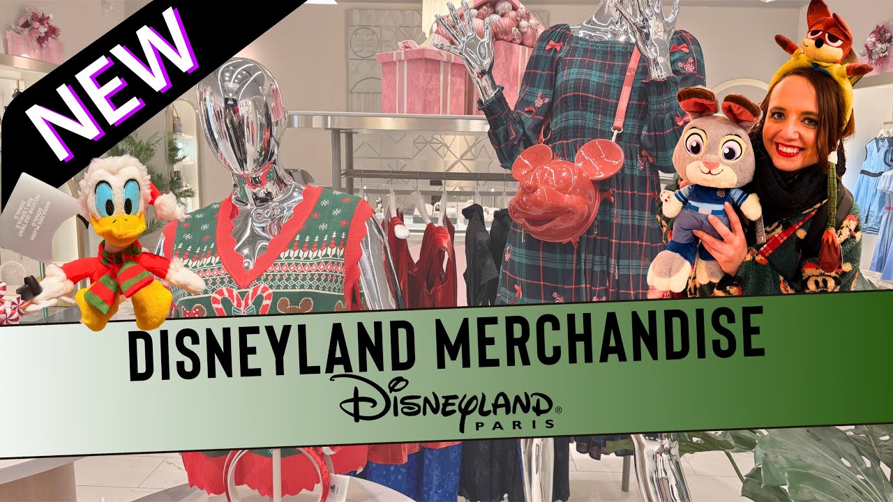 🛍️ Disneyland Paris Merchandise Update Dez 2025 – Zootopia 2 & neue Styles für Erwachsene!