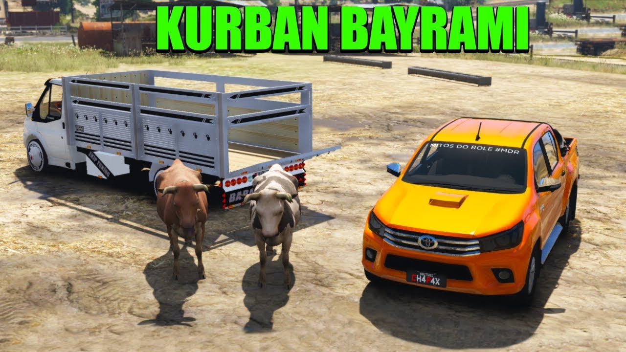 Recep Abi ile Kurban Pazarına Gidip Kurbanlık Alıyoruz - GTA 5