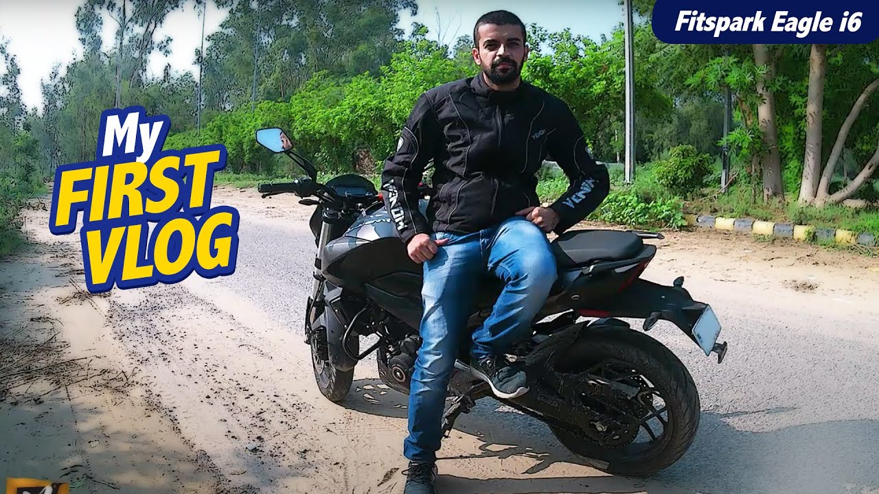 My FIRST Ride Vlog with Fitspark Eagle i6 Action Camera 🤪