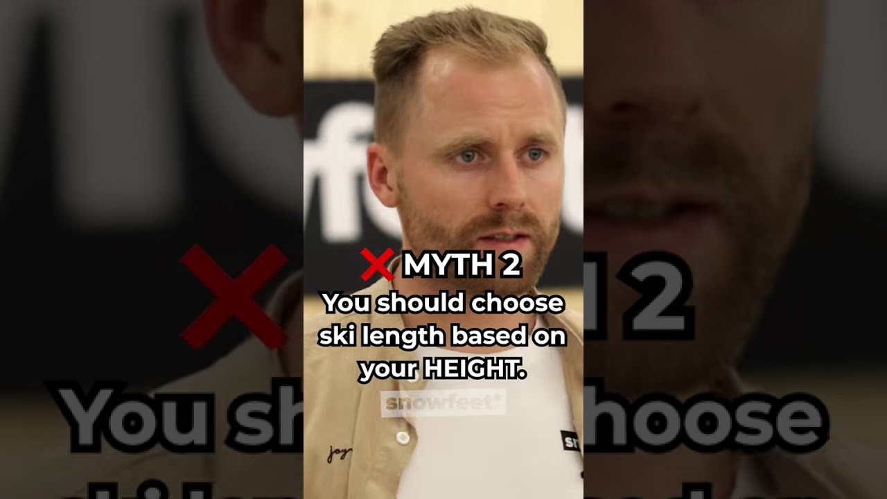 2 myths about short skis 🚫 ✅