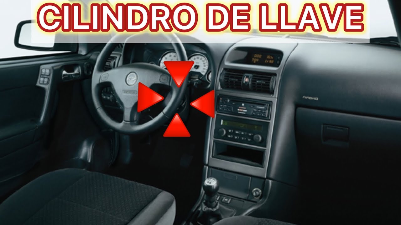 Como retirar el  cilindro de llave del Chevrolet Astra - Opel Astra