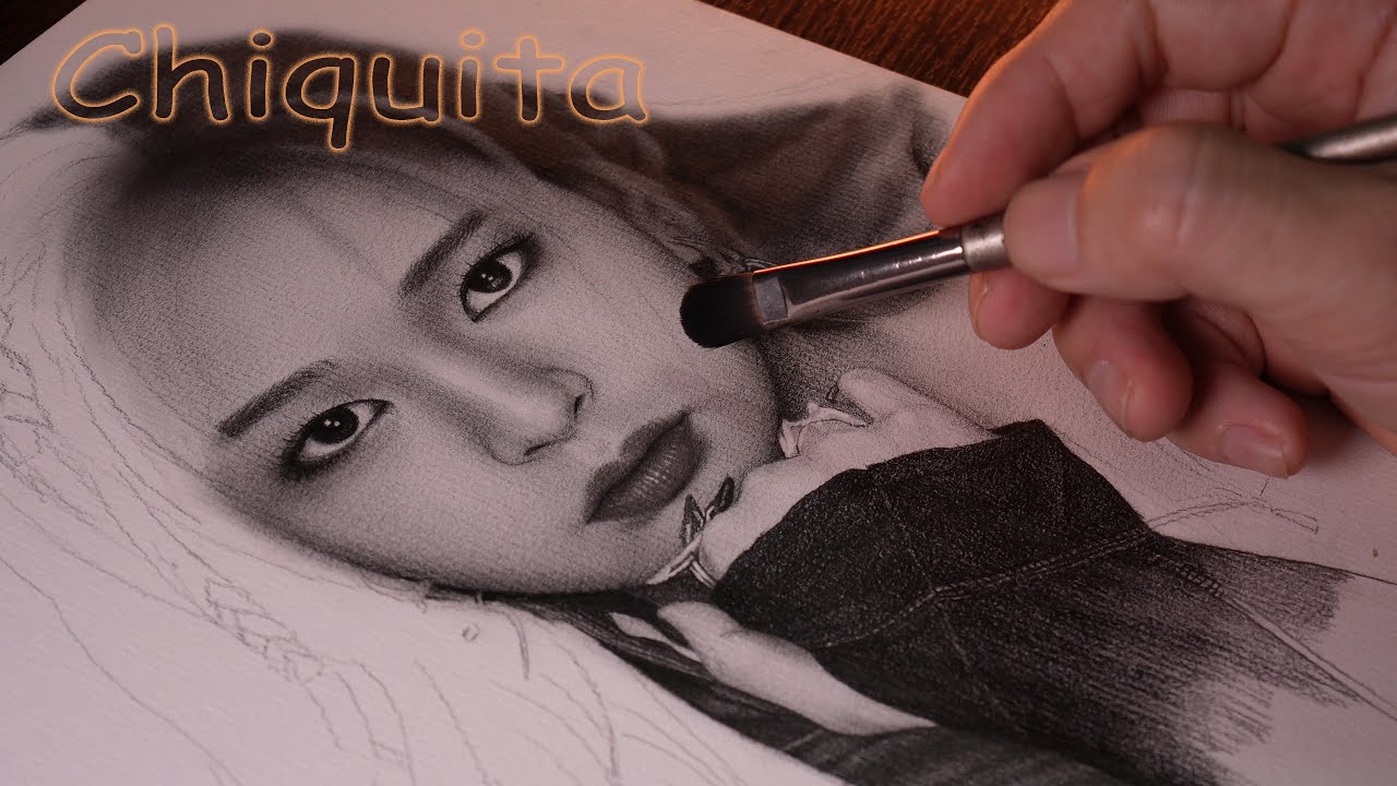 [ASMR] Drawing Chiquita BABYMONSTER